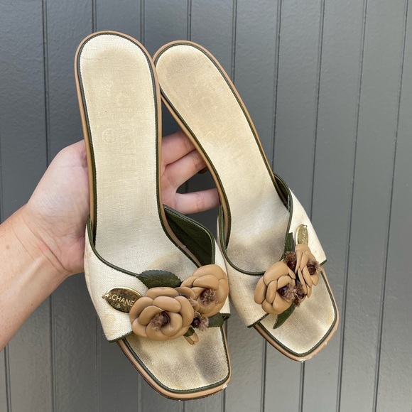Vintage Chanel Heels - Picture 1 of 10